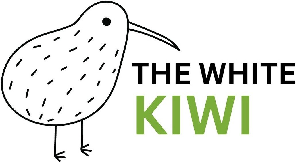 The White Kiwi Logo